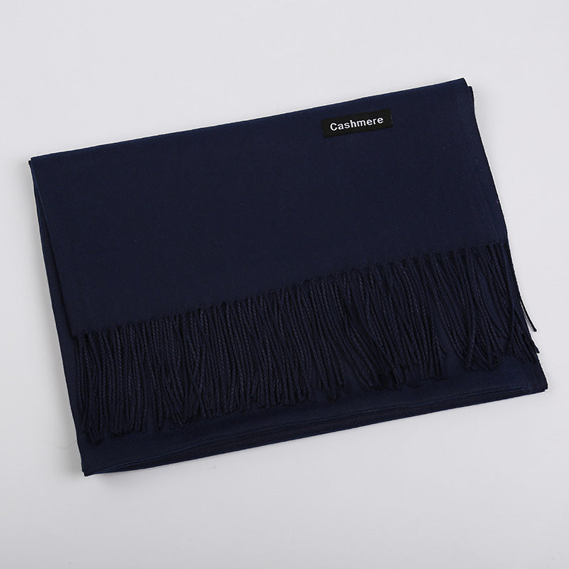 Soft Ladies Shawl - Navy