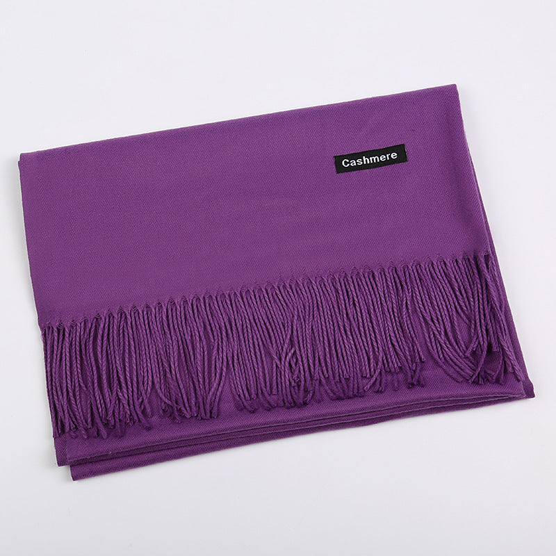 Soft Ladies Shawl - Purple