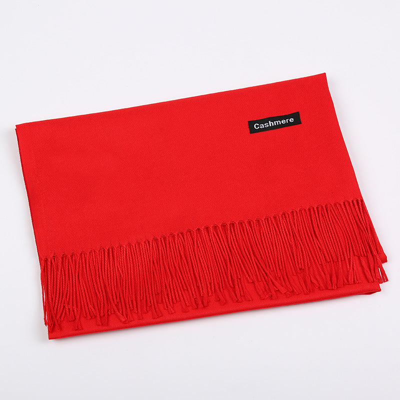 Soft Ladies Shawl - Red