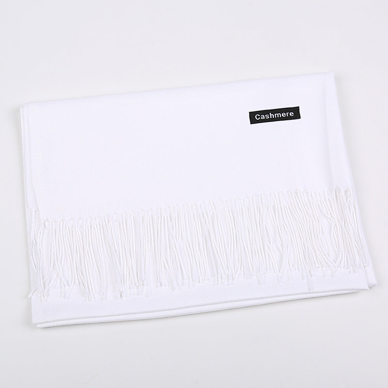 Soft Ladies Shawl - White