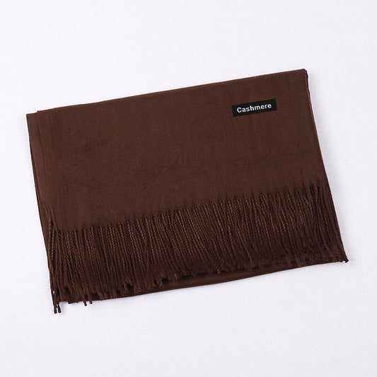 Soft Ladies Shawl - Coffee