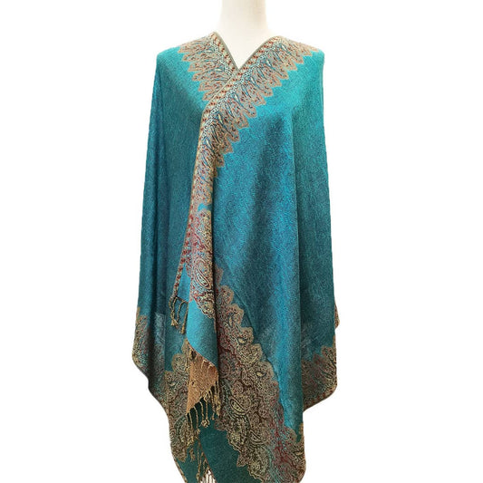 Turquoise Shawl