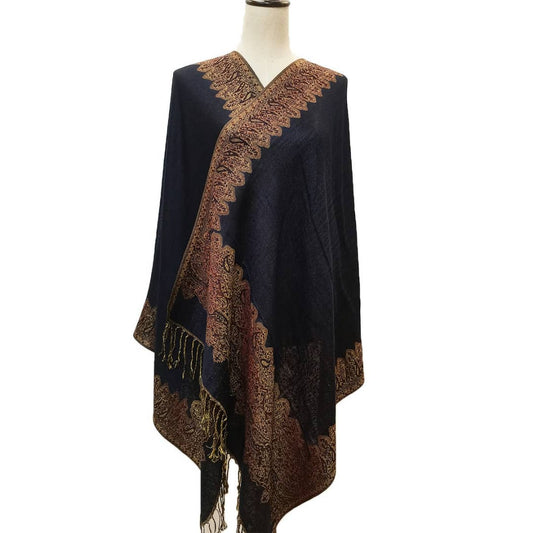 Deep Blue Shawl